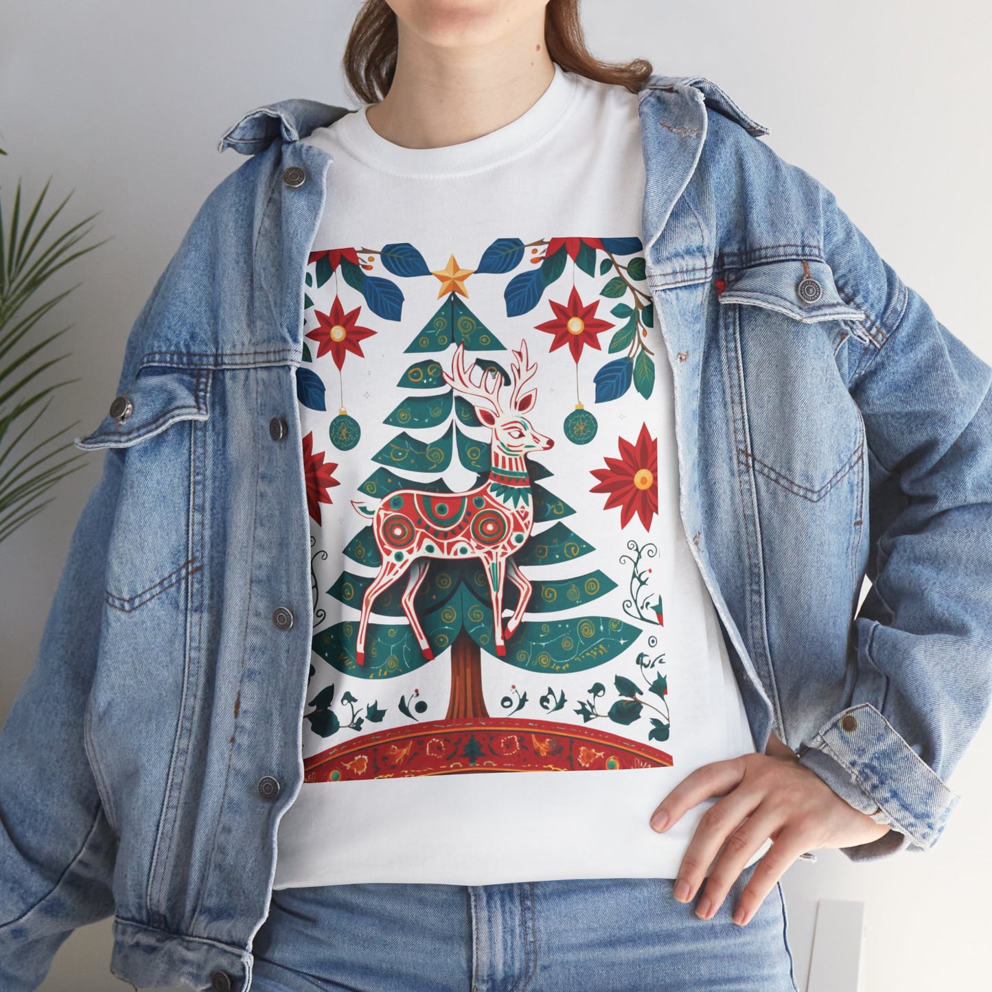 Cultural Fusion Christmas T-Shirt | Festive Fusion Collection PL11