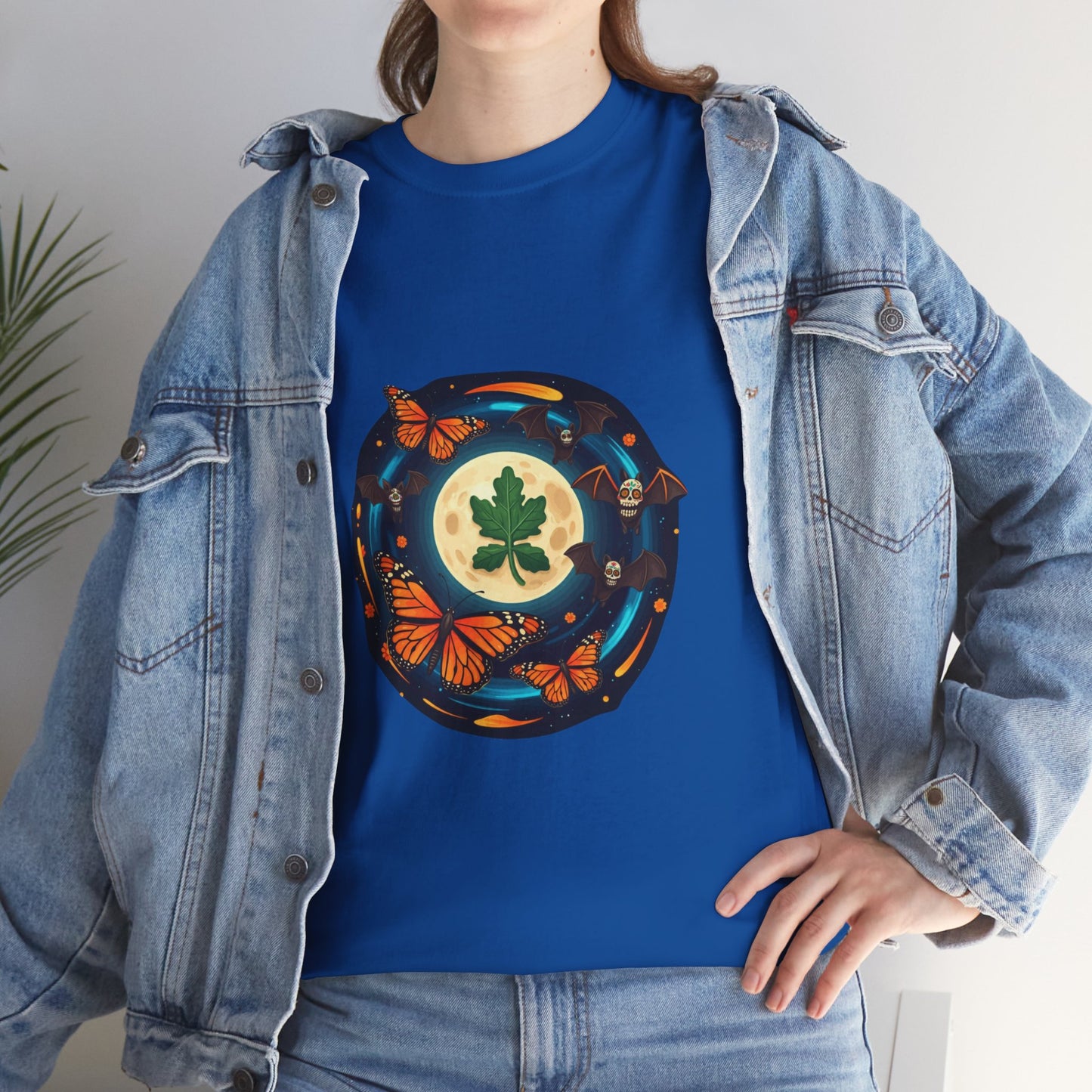 Cosmic Spirits: Huichol x Day of the Dead T-Shirt | Fusion Collection IFX1