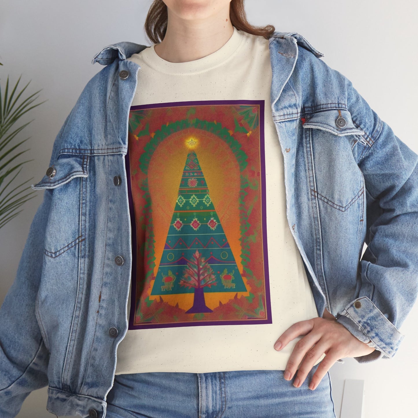 Cultural Fusion Christmas T-Shirt | Festive Fusion Collection P4