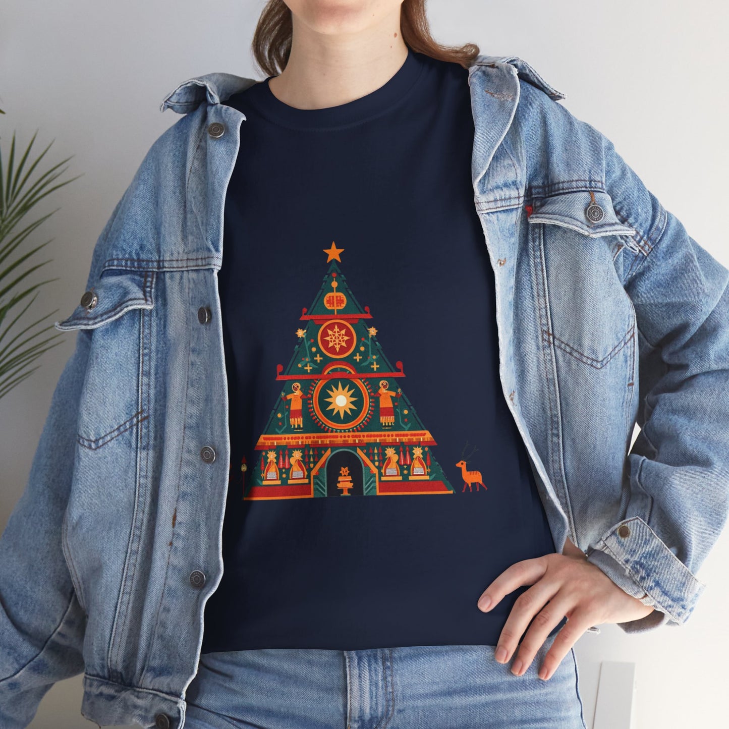 Cultural Fusion Christmas T-Shirt | Festive Fusion Collection PP0