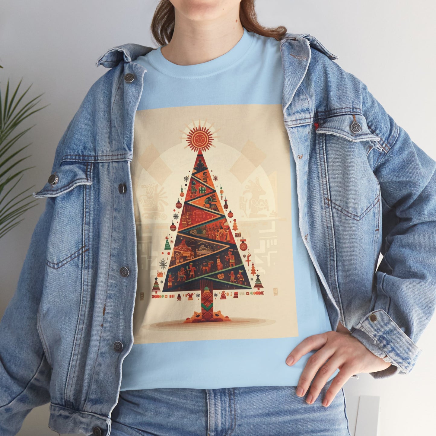 Cultural Fusion Christmas T-Shirt | Festive Fusion Collection IFX6