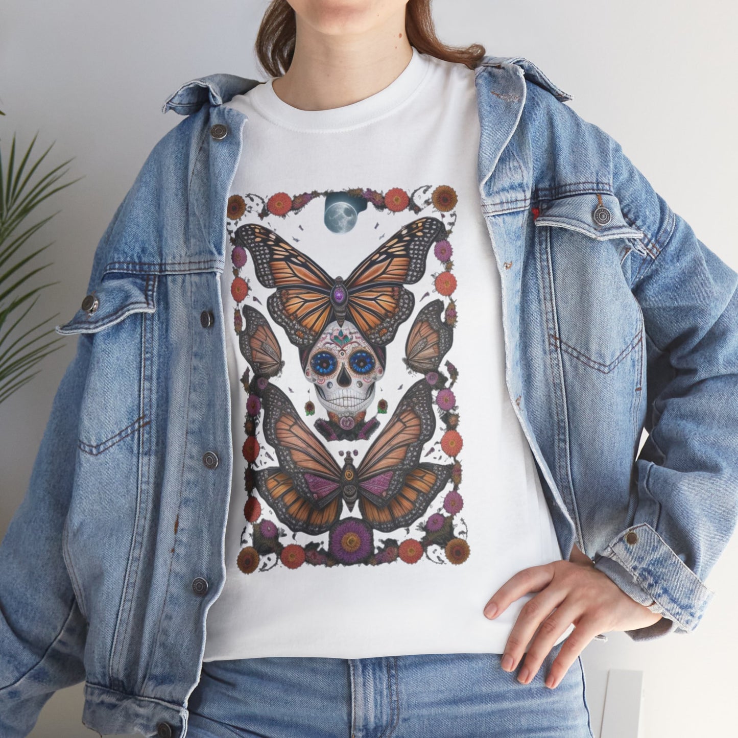 Cosmic Spirits: Huichol x Day of the Dead T-Shirt | Fusion Collection P0