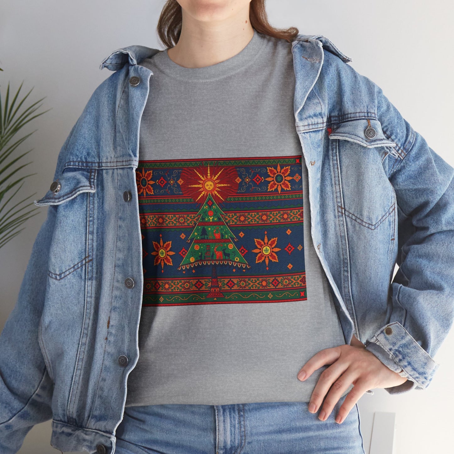 Cultural Fusion Christmas T-Shirt | Festive Fusion Collection BS7