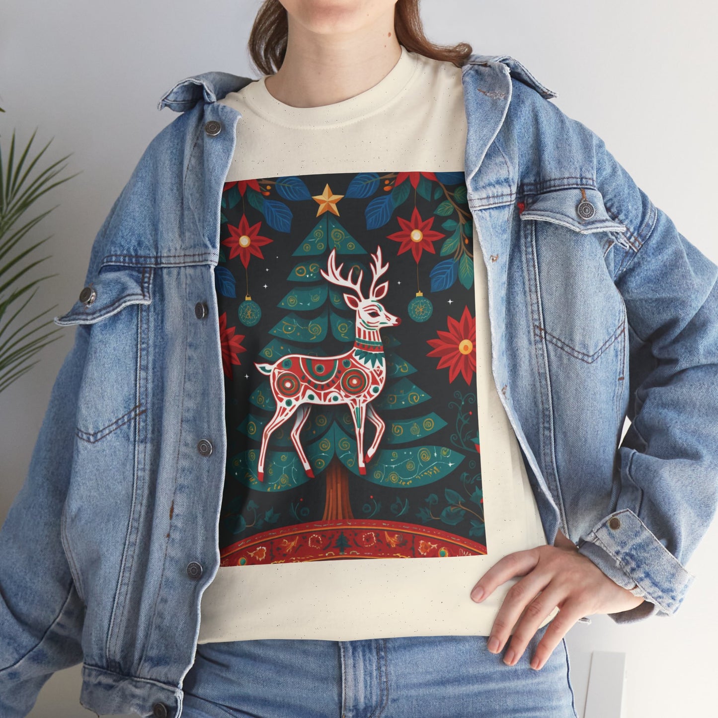 Cultural Fusion Christmas T-Shirt | Festive Fusion Collection PL7