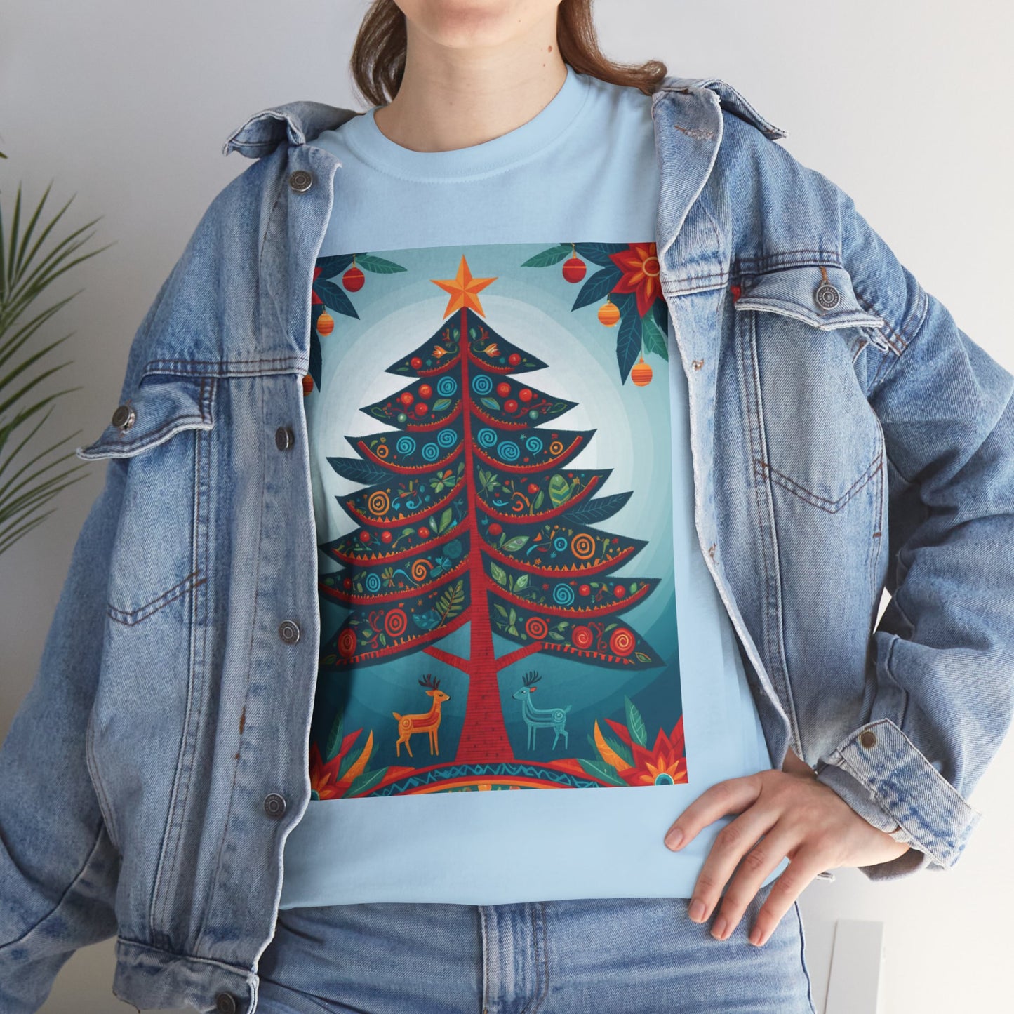 Cultural Fusion Christmas T-Shirt | Festive Fusion Collection PL10