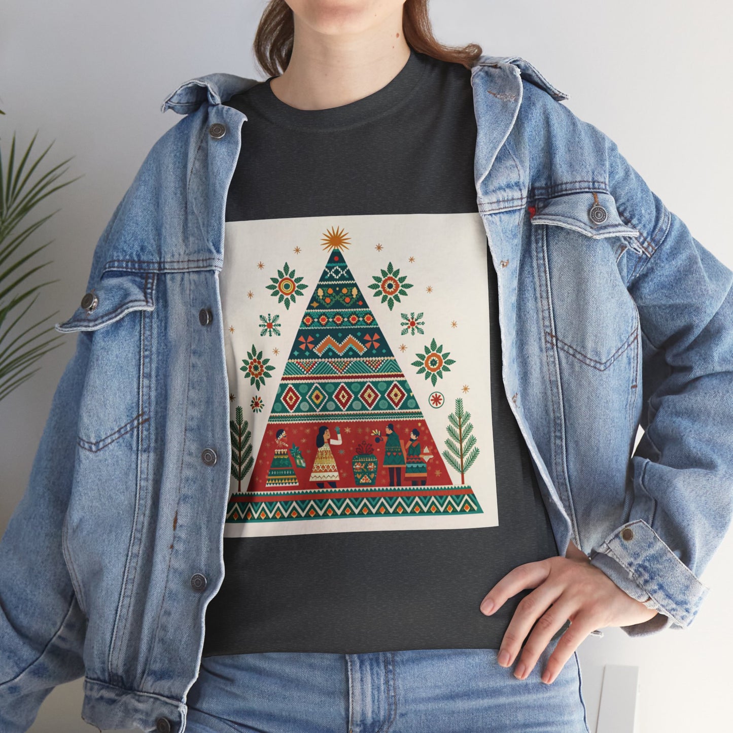 Cultural Fusion Christmas T-Shirt | Festive Fusion Collection R2