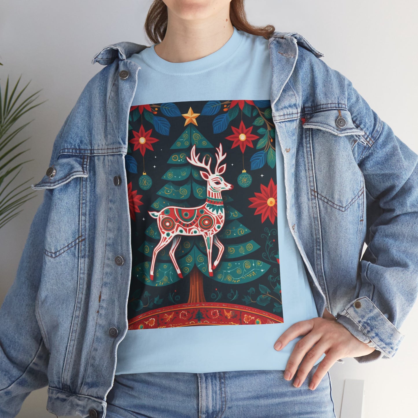 Cultural Fusion Christmas T-Shirt | Festive Fusion Collection PL7