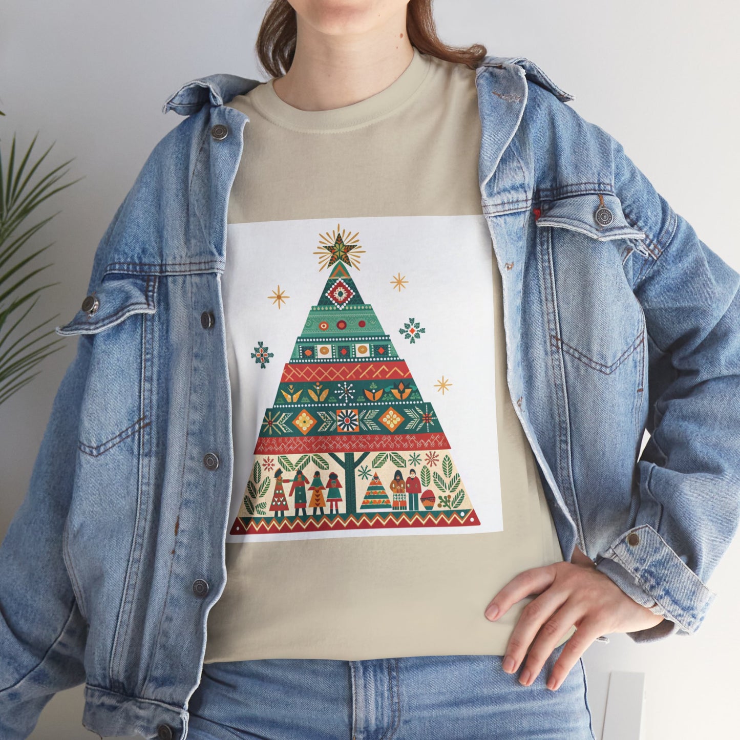 Cultural Fusion Christmas T-Shirt | Festive Fusion Collection R0