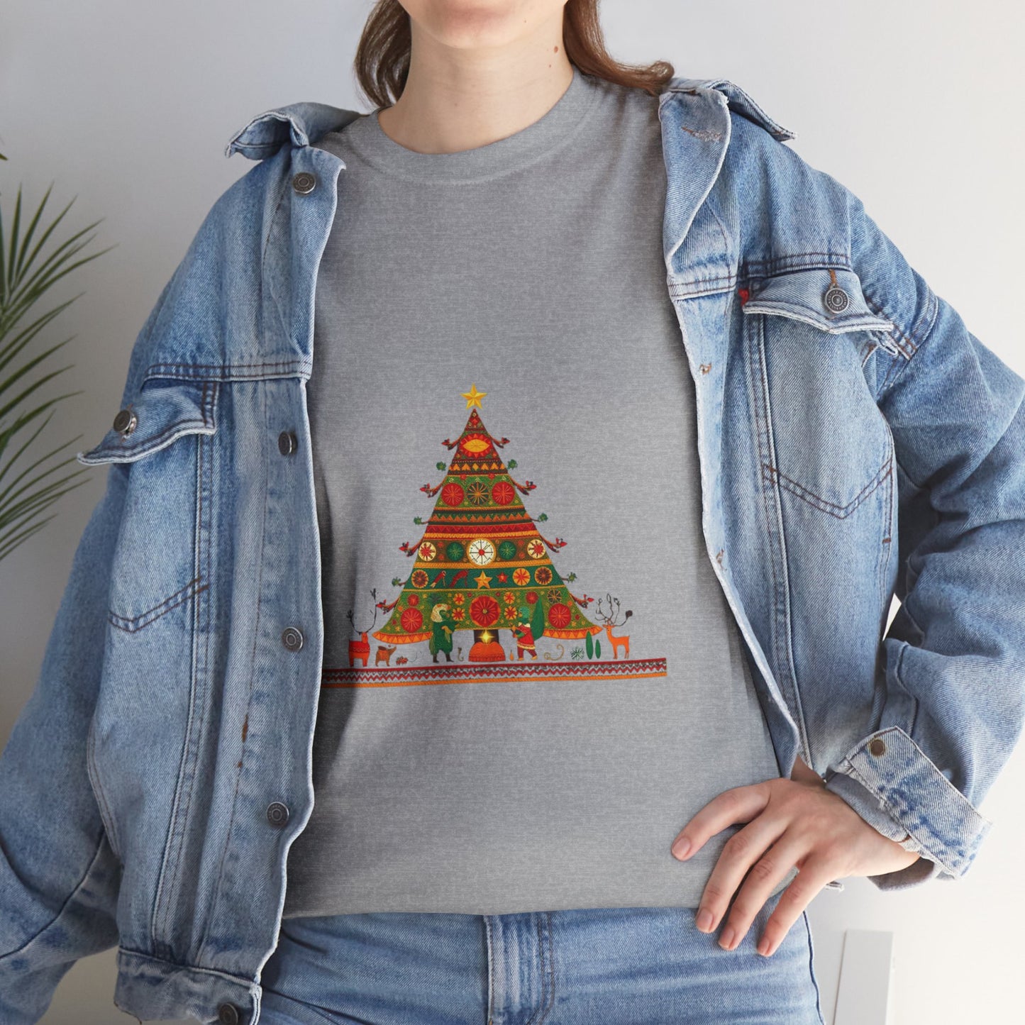 Cultural Fusion Christmas T-Shirt | Festive Fusion Collection BS3