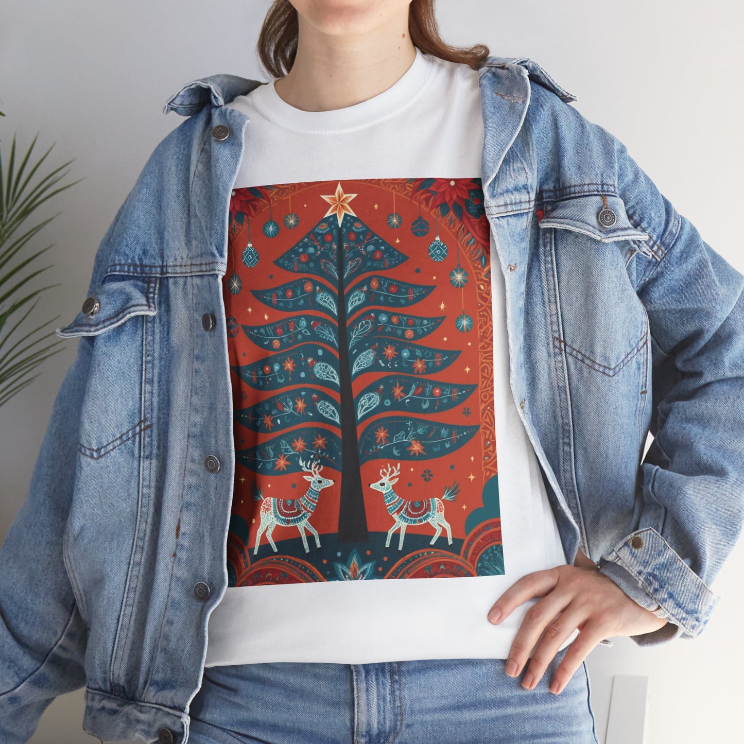 Cultural Fusion Christmas T-Shirt | Festive Fusion Collection PL8