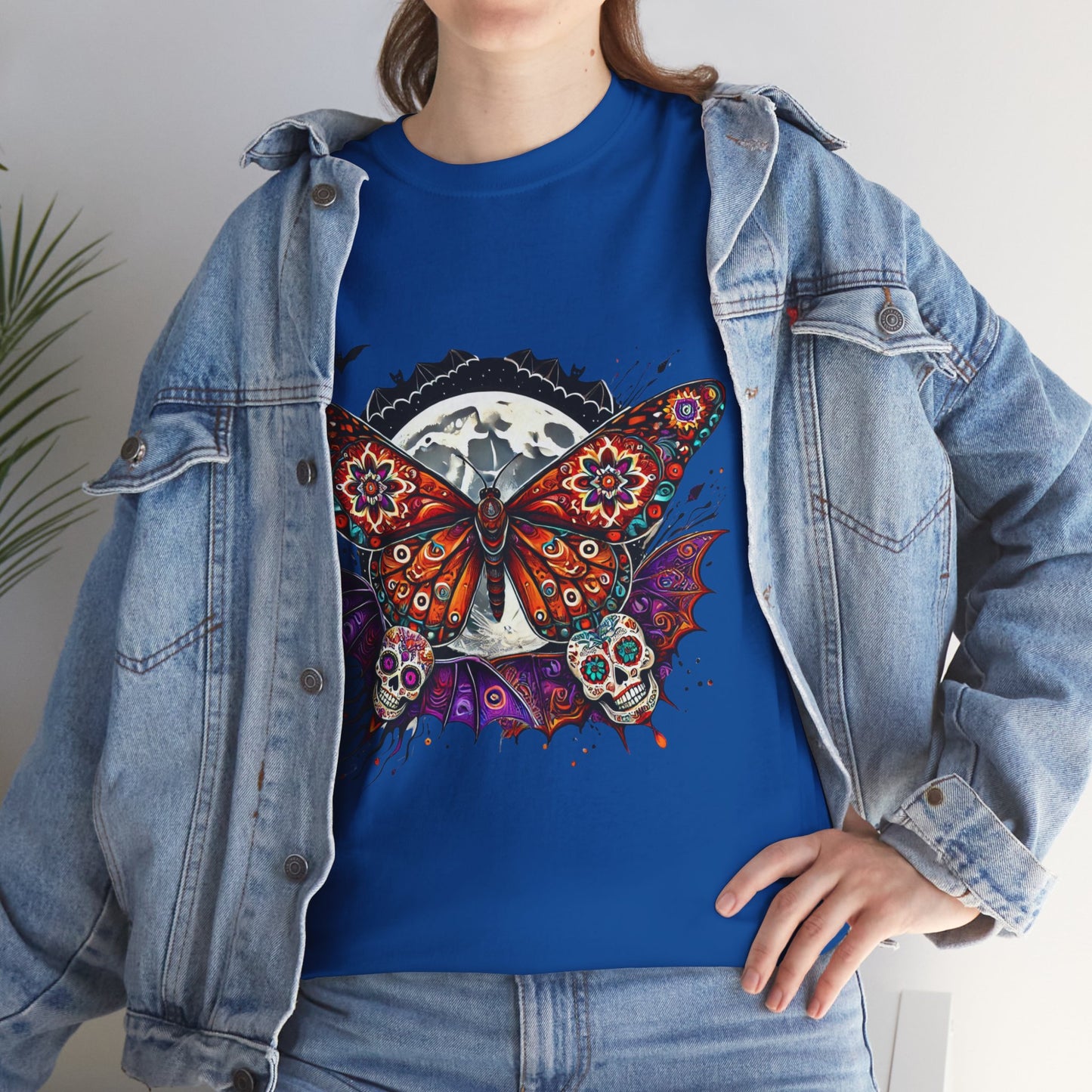 Cosmic Spirits: Huichol x Day of the Dead T-Shirt | Fusion Collection CG3