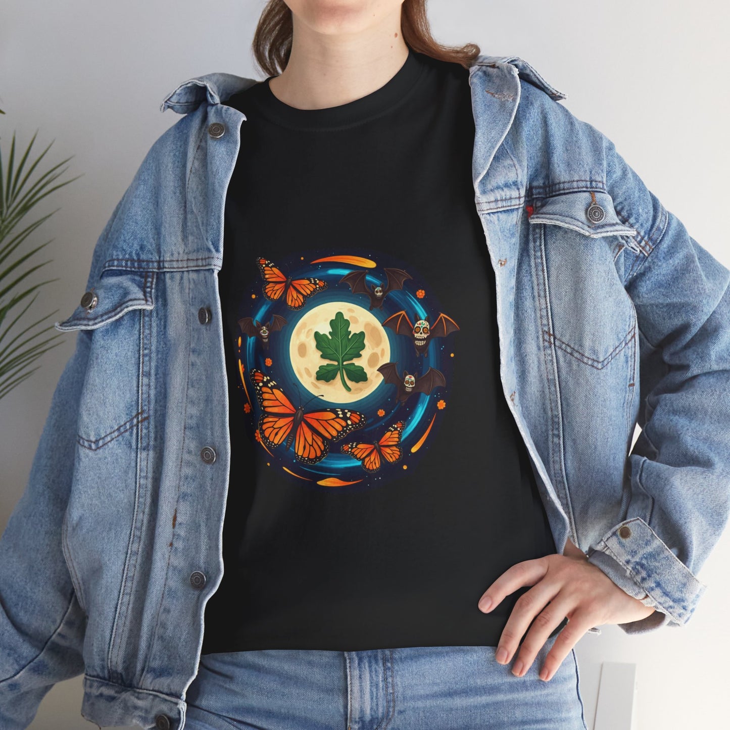 Cosmic Spirits: Huichol x Day of the Dead T-Shirt | Fusion Collection IFX1