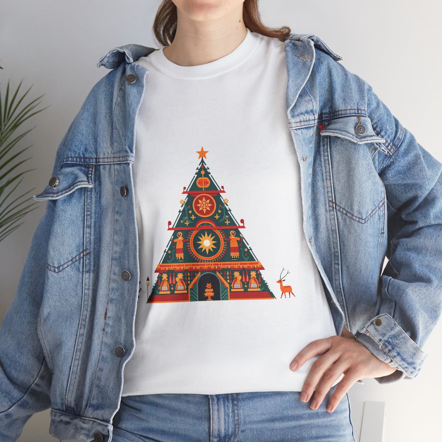 Cultural Fusion Christmas T-Shirt | Festive Fusion Collection PP0