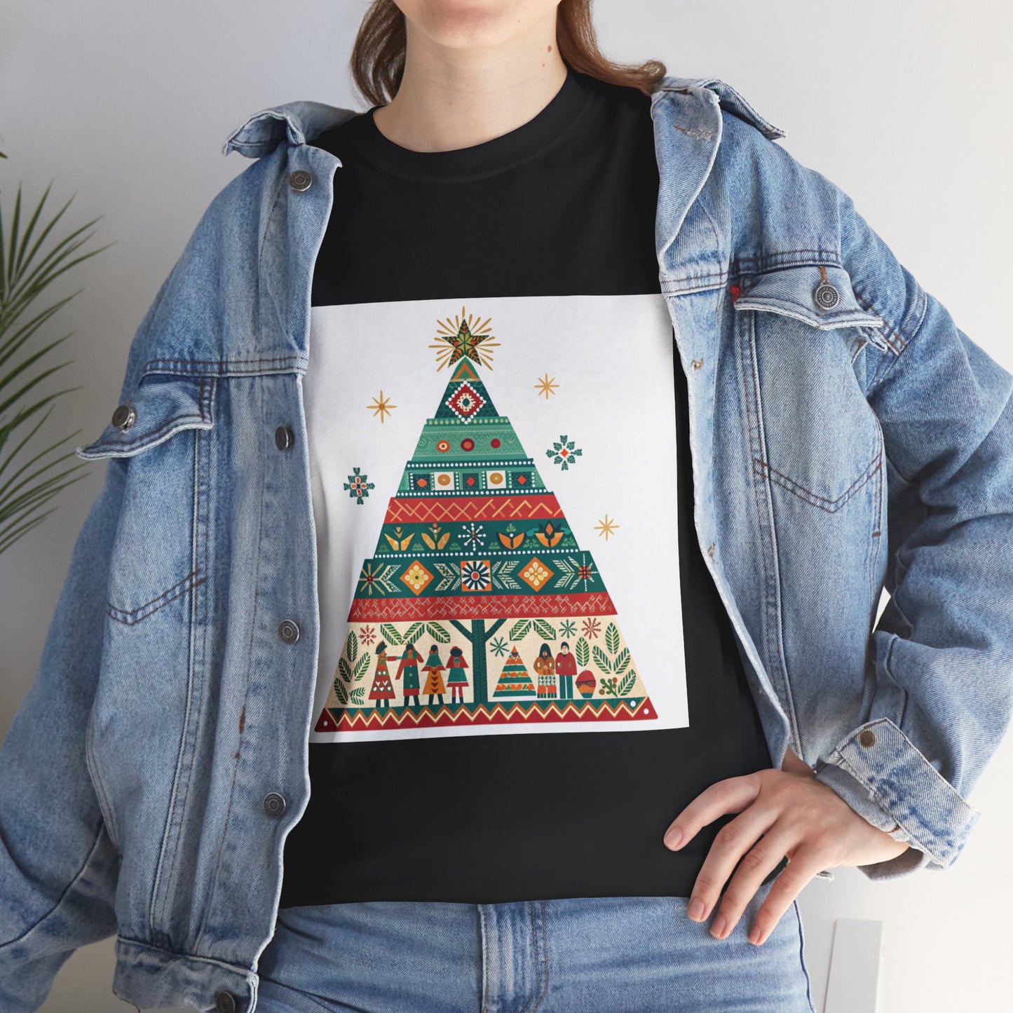 Cultural Fusion Christmas T-Shirt | Festive Fusion Collection R0