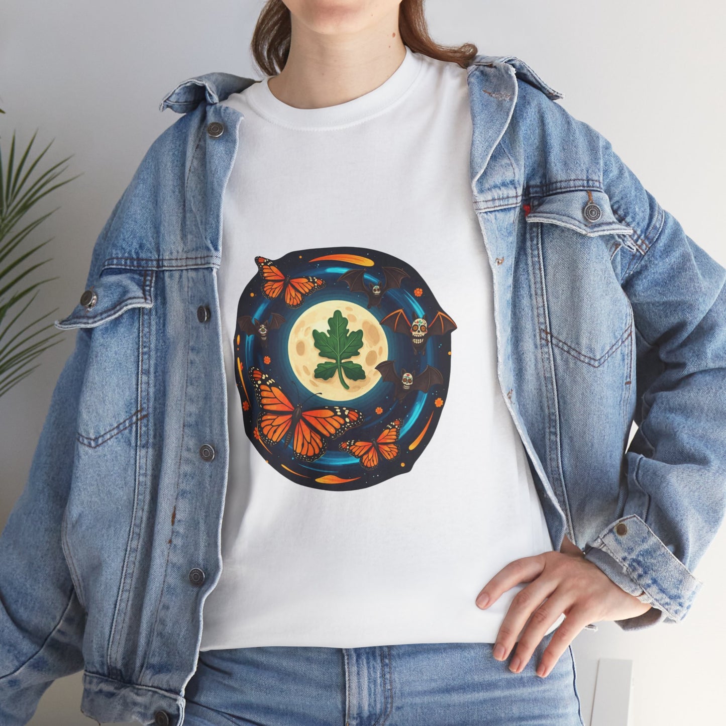 Cosmic Spirits: Huichol x Day of the Dead T-Shirt | Fusion Collection IFX1